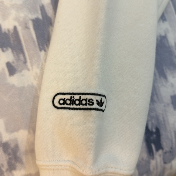 Adidas Hoodie white size small - Picture 2 of 4